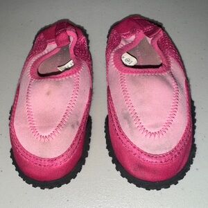 Pink Water Shoe Baby Girl 9 Toddler Mesh Rubber Pull On Non SLip Beach Pool Lake